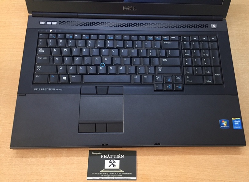 Laptop gaming cũ Dell M6800 workstation VGA M5000M
