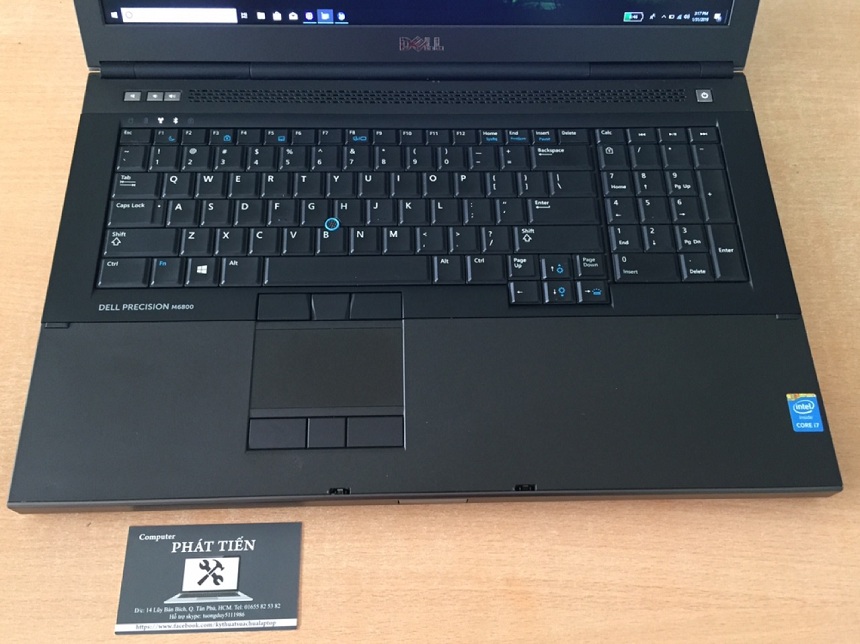 Laptop gaming cũ Dell M6800 VGA M5000M