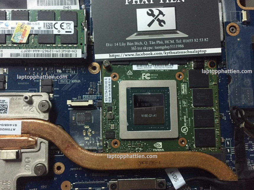 Card Nvidia Quadro M3000M 4G GDDR5 kiến 
