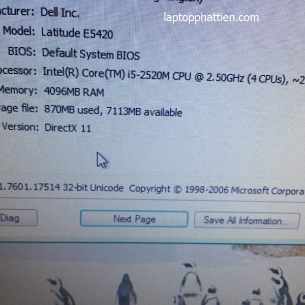 Dell E5420 xách tay TPHCM