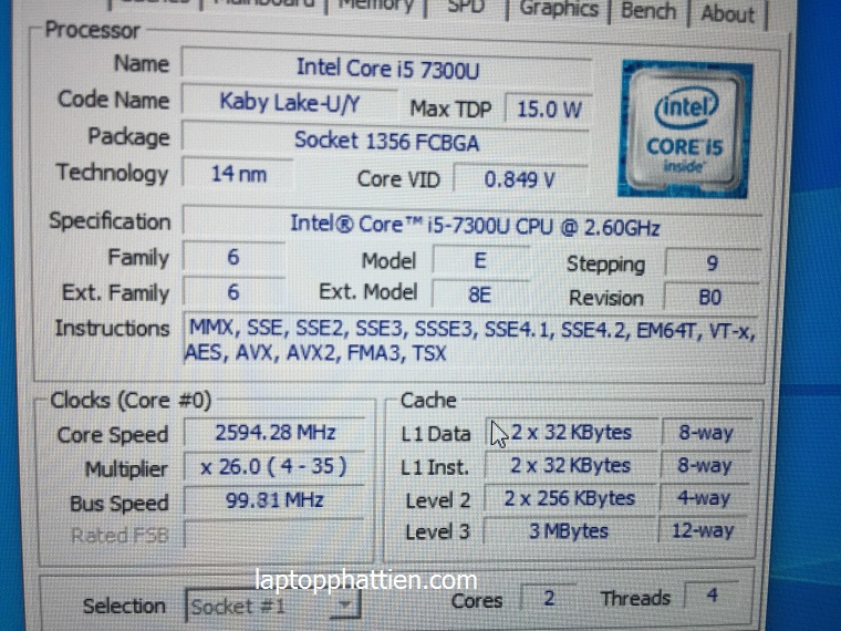 Đánh giá Laptop Dell Lalitude 5289 I5 7300U, Ram 8G, SSD 128G, Cảm ứng xoay  gập 360