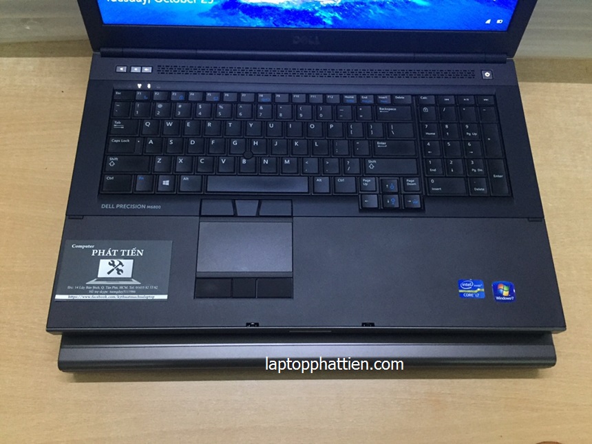 Laptop Dell M6800 I7 4940MX, Dell Precision M6800 Vga K5100M xách tay HCM