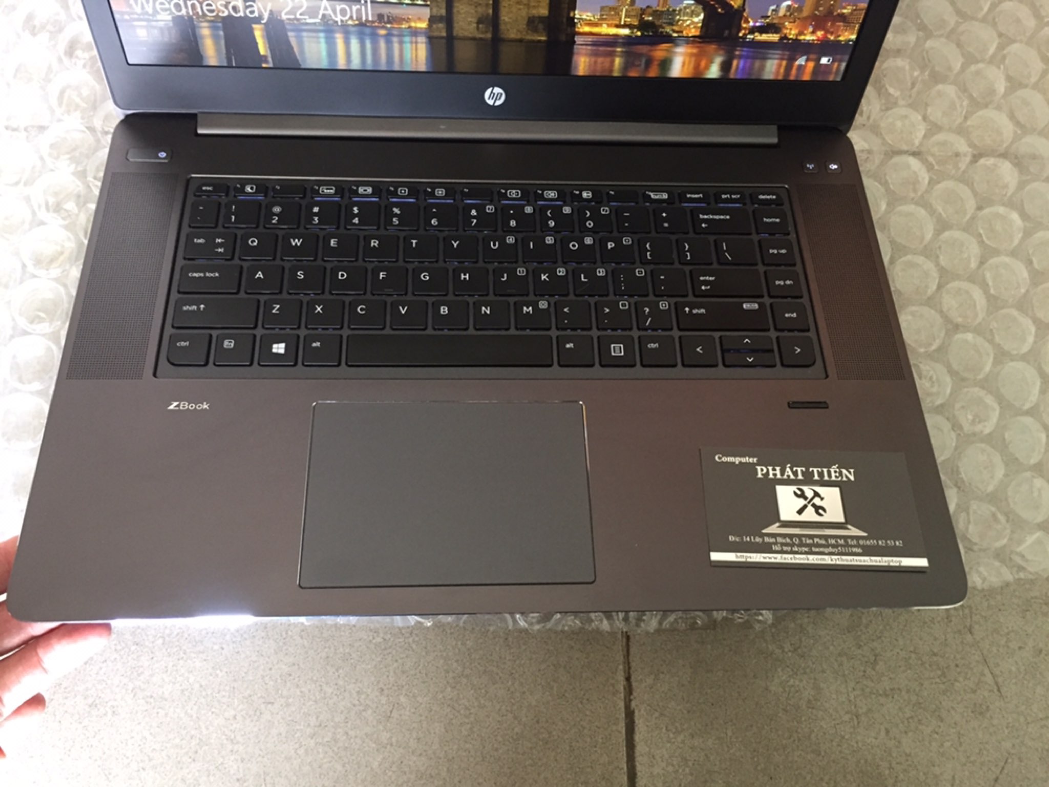 Laptop HP Studio G3, laptop HP Studio G3 xeon màn hình 4K giá rẻ HCM