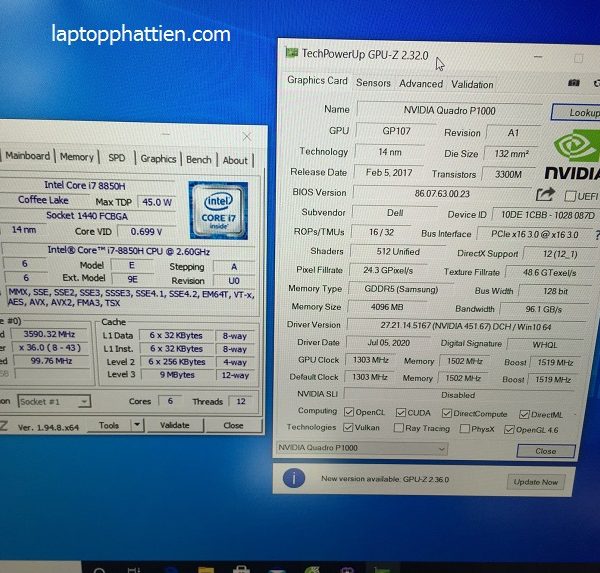 Dell Precision 5530 I7 8850H giá rẻ TP HCM