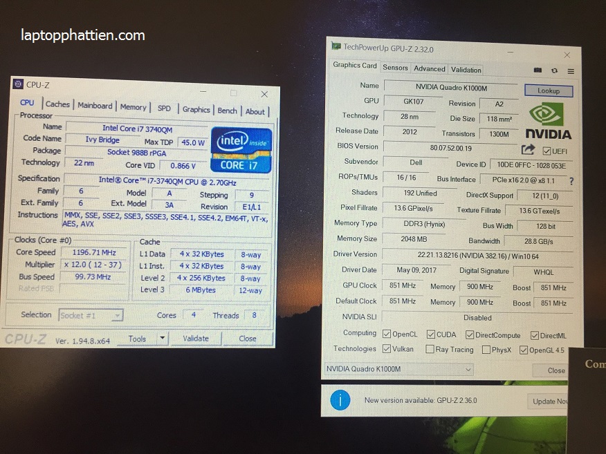 Laptop Dell Precision M4700, laptop dell precision M4700 i7 giá rẻ hcm