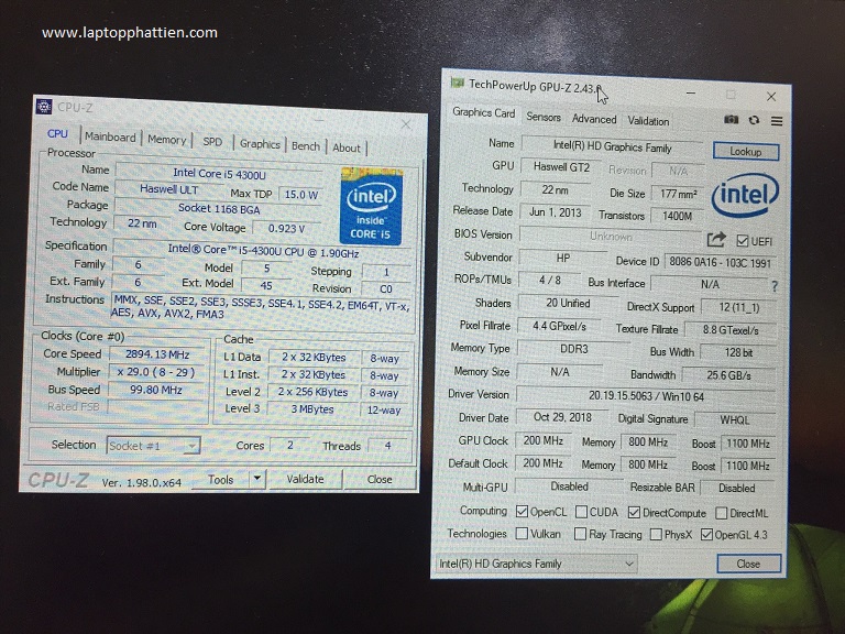 Laptop HP Elitebook 820 G1, HP 820 G1 nhập khẩu giá rẻ HCM