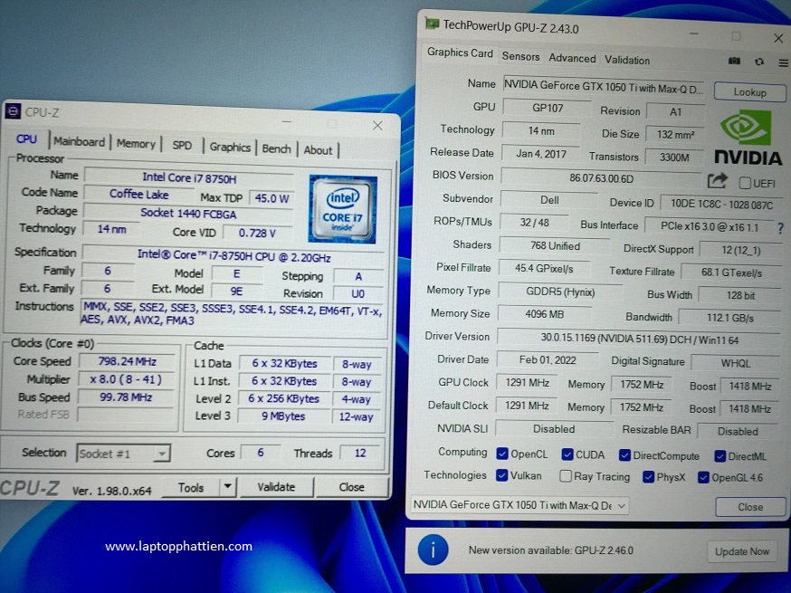 Laptop Dell XPS 9570, Dell XPS 9570 xách tay mỹ giá rẻ