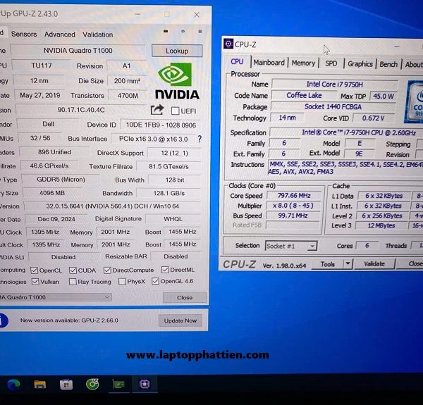 cửa hàng bán laptop dell precision 5540 i7 vga rời màn hình 4K giá rẻ mỹ tho